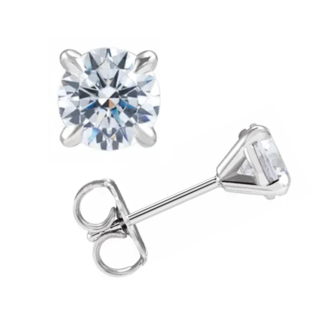 Studs in Martini Setting 2ct