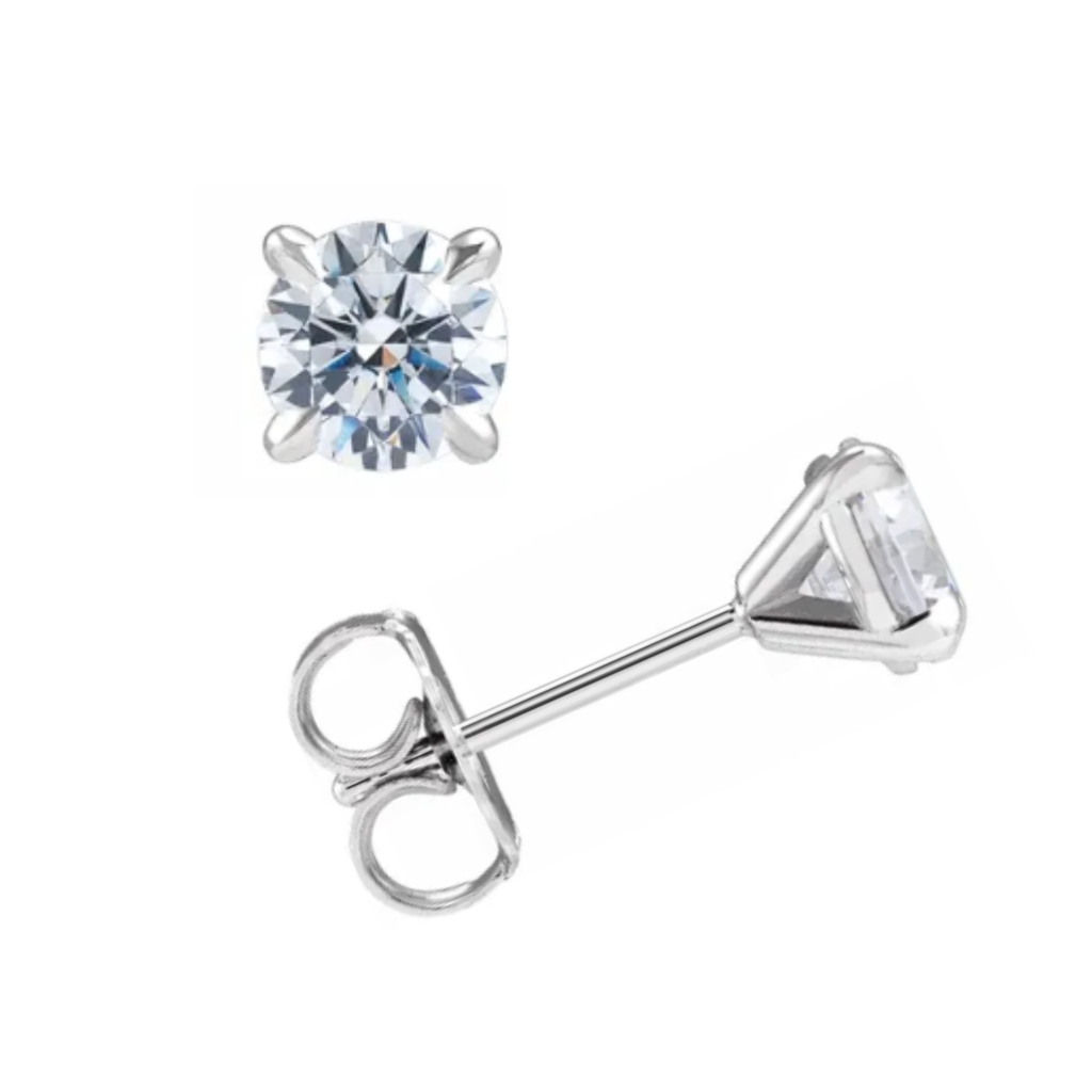 Studs in Martini Setting 1ct